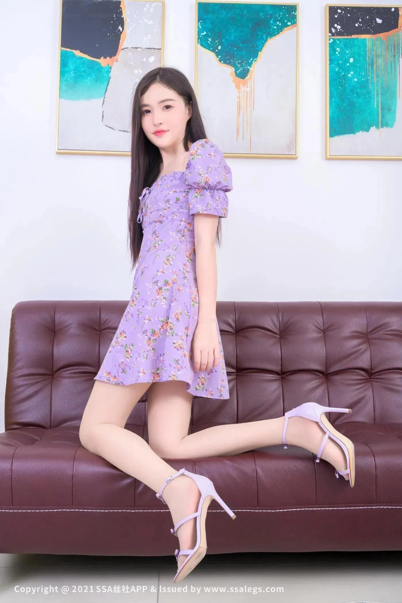 [SSA丝社]超清写真 NO.734 模特木子的肉丝袜美脚（上）[23] [47P]插图1